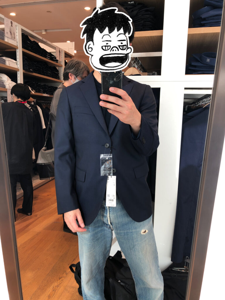 UNIQLO ＋J ウールテーラードジャケット セットアップ可能